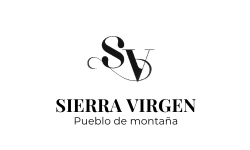 LOGO SIERRA VIRGEN COLOR NEGRO